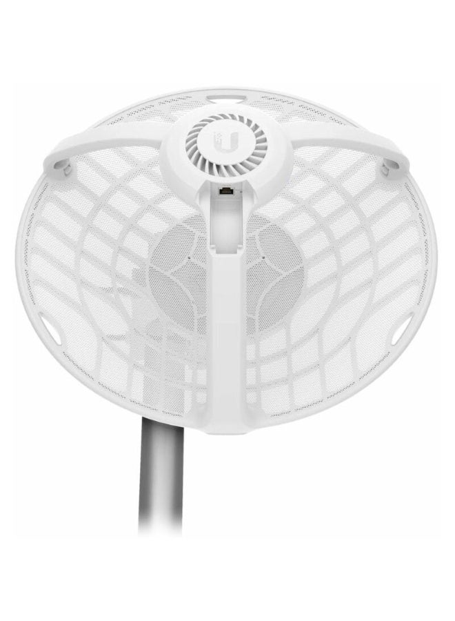 Ubiquiti Networks airFiber 60 Long Range Network Bridge, Low-Interference 60 GHz Spectrum, Up to 1.8 Gb/s Throughput, 12KM Range, Integrated GPS, Pole-Mount, RJ45 Port, White | AF60-LR - Image 2